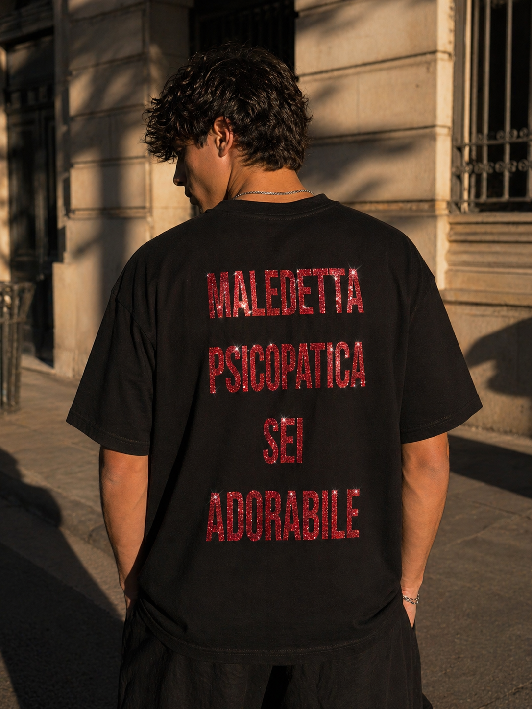 Maledetta...SeiAdorabile - Oversize Brillantinata